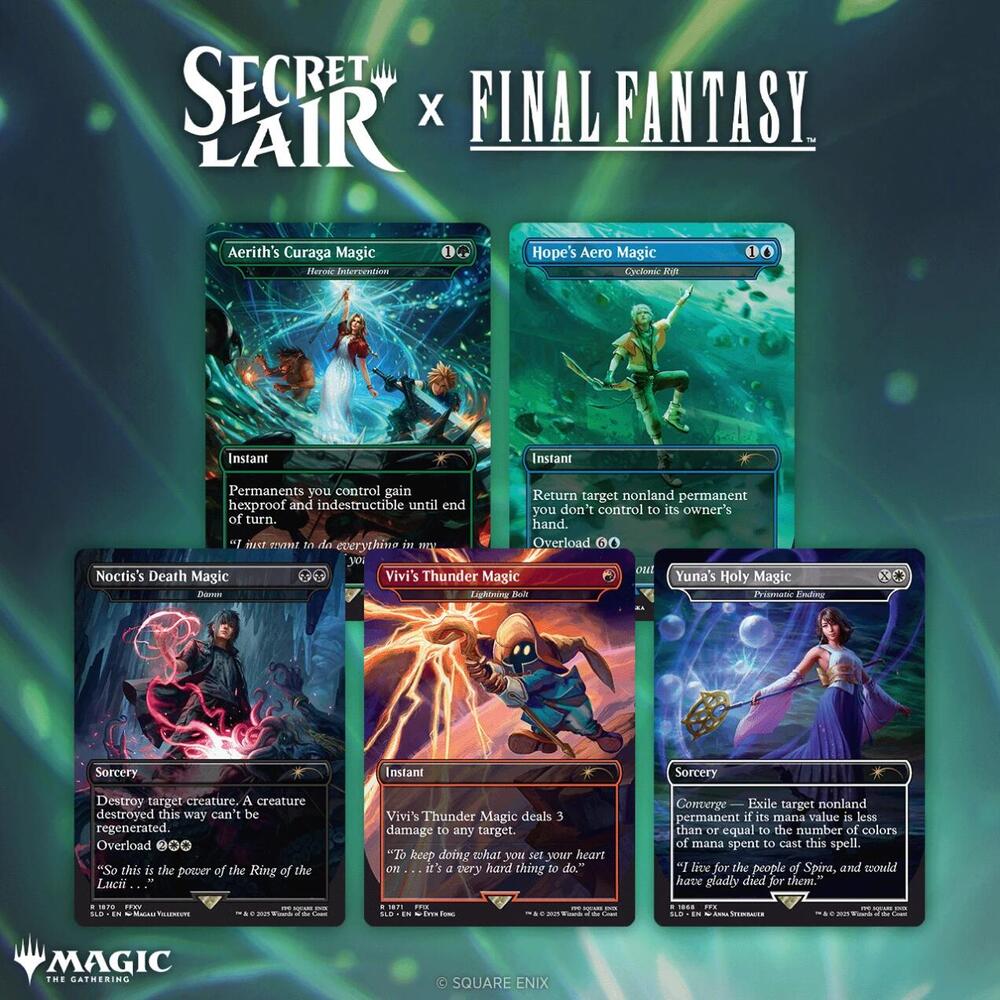 Secret Lair x FINAL FANTASY: Grimoire - EN Non-Foil Edition