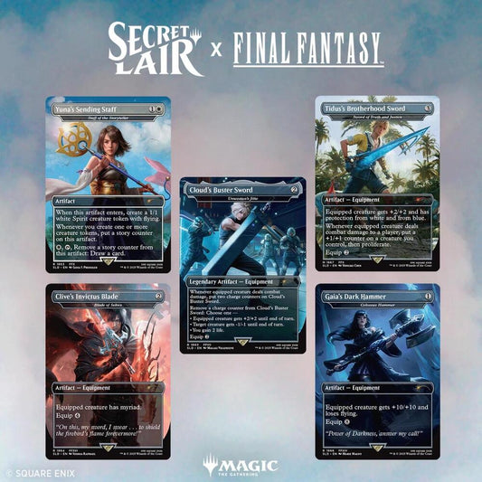 Secret Lair x FINAL FANTASY: Weapons - EN Non-Foil Edition