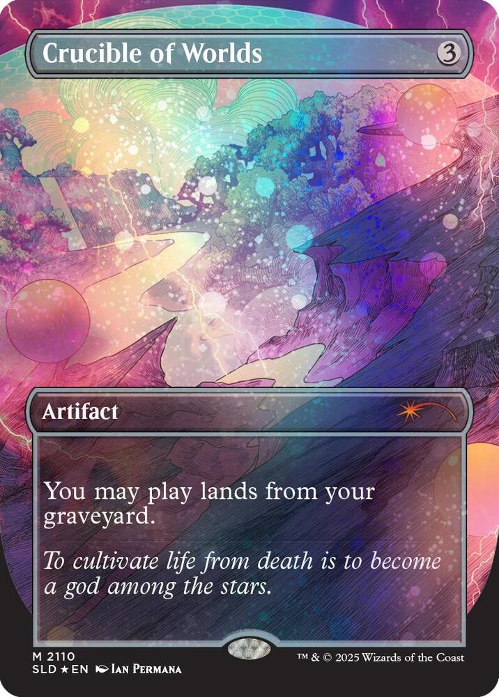 Crucible of Worlds (NM Galaxy Foil) [Secret Lair Drop Series]