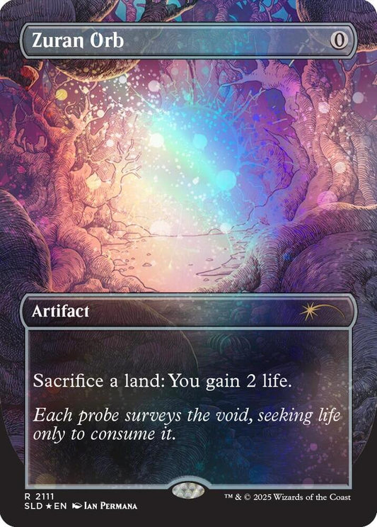 Zuran Orb (NM Galaxy Foil) [Secret Lair Drop Series]