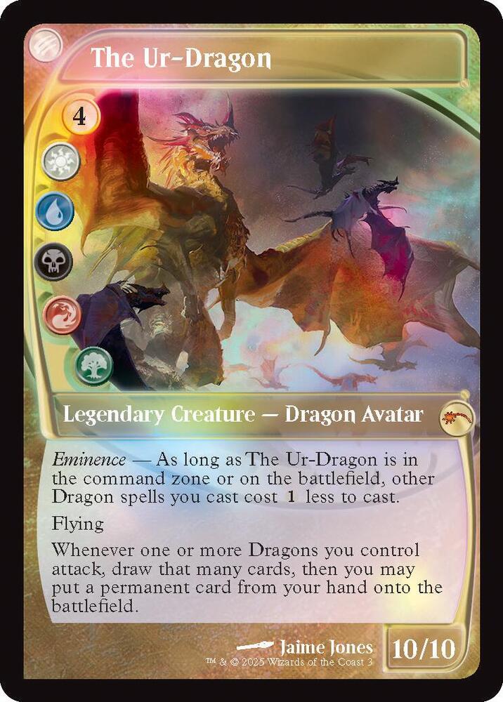 The Ur-Dragon (Future Sight, NM Foil) [Secret Lair Drop Series]
