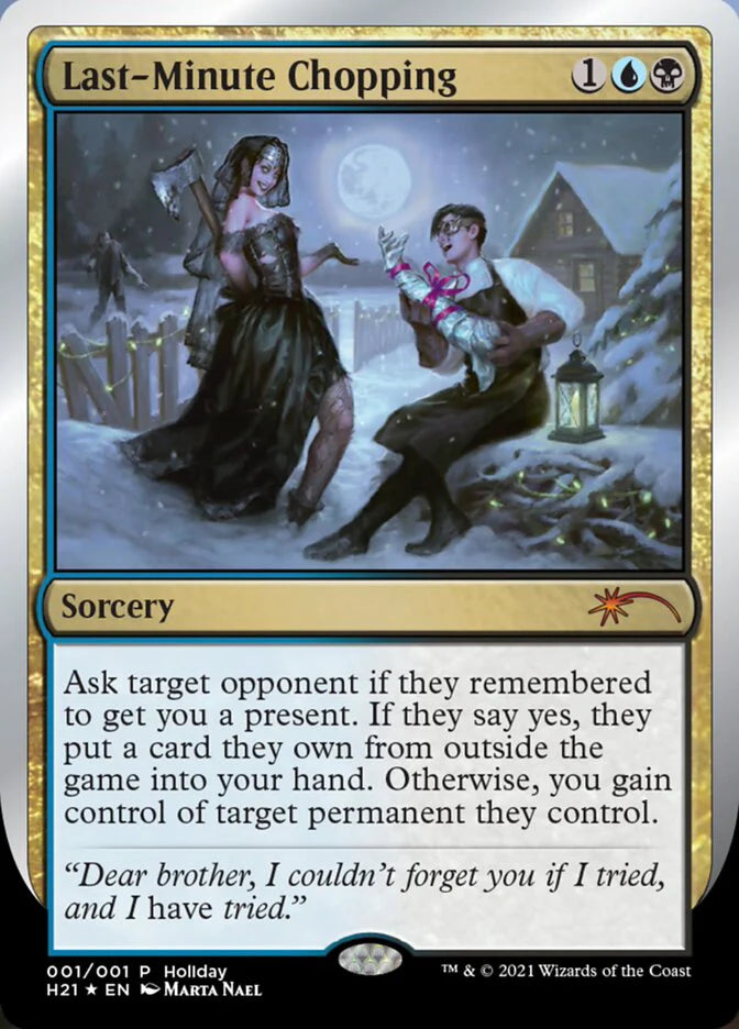 Last-Minute Chopping (NM Foil) [Happy Holidays]