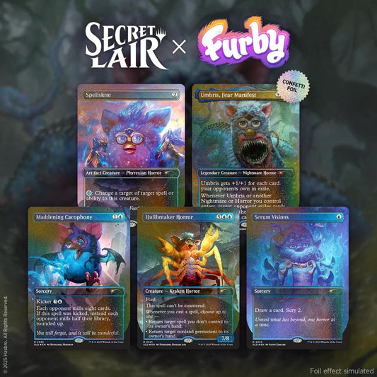 Secret Lair x Furby: The Oddbodies - Confetti Foil Edition
