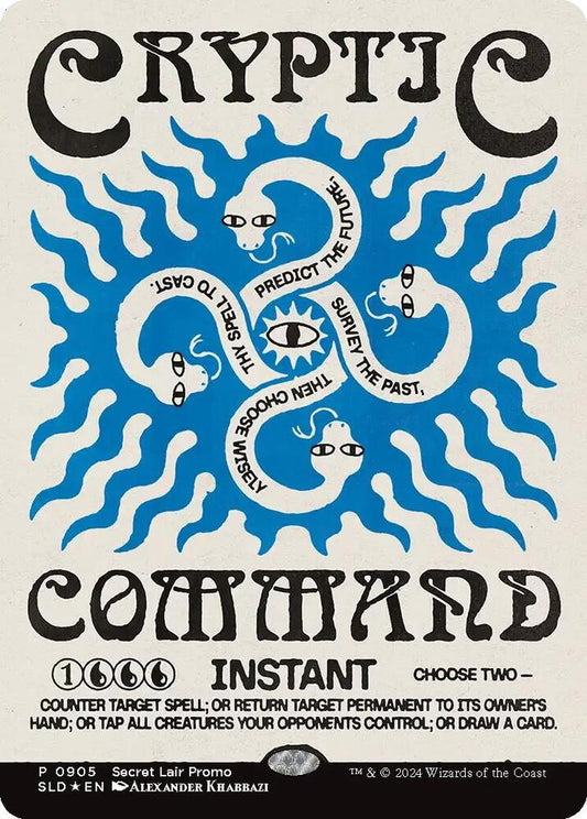 Cryptic Command (NM Rainbow Foil) [Secret Lair Drop Series]