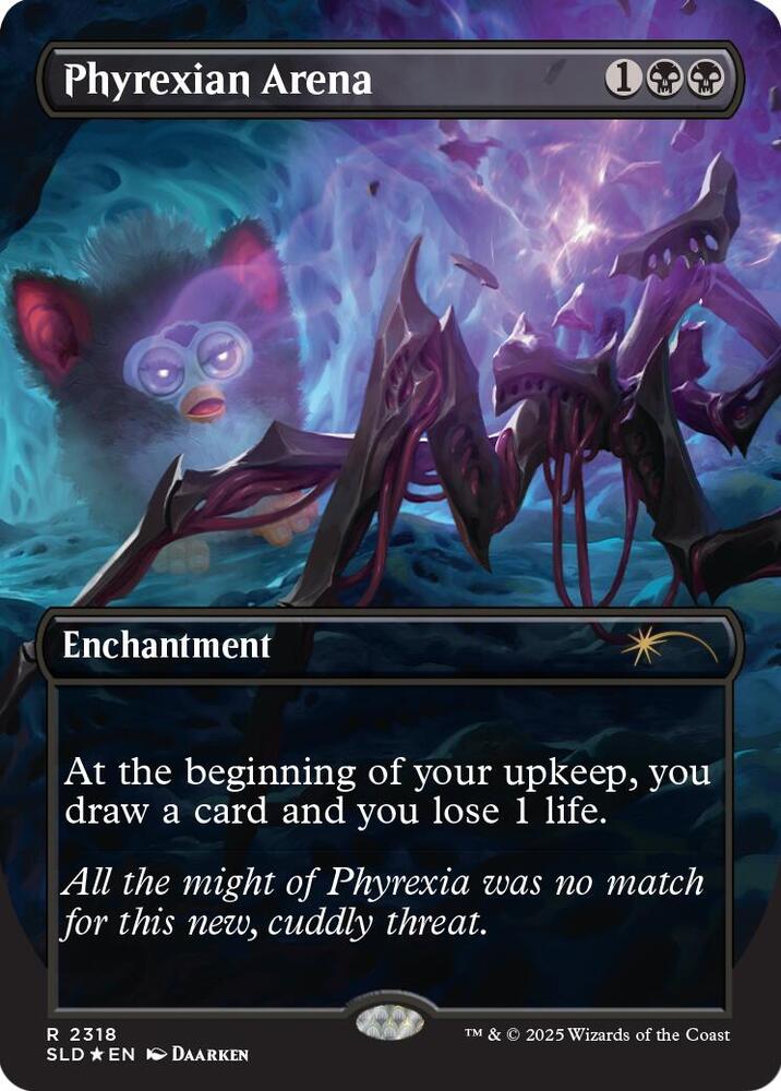 Phyrexian Arena (NM Rainbow Foil) [Secret Lair Drop Series]