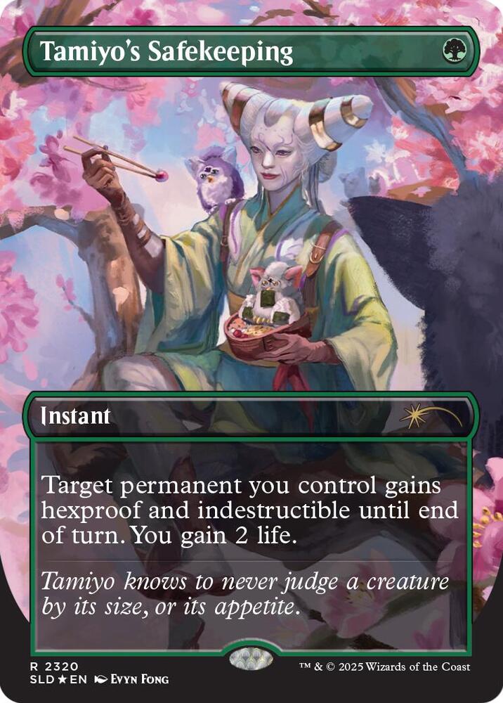 Tamiyo's Safekeeping (NM Rainbow Foil) [Secret Lair Drop Series]