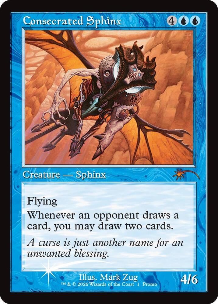 Consecrated Sphinx (Retro Frame, NM Foil) [MagicFest 2025]