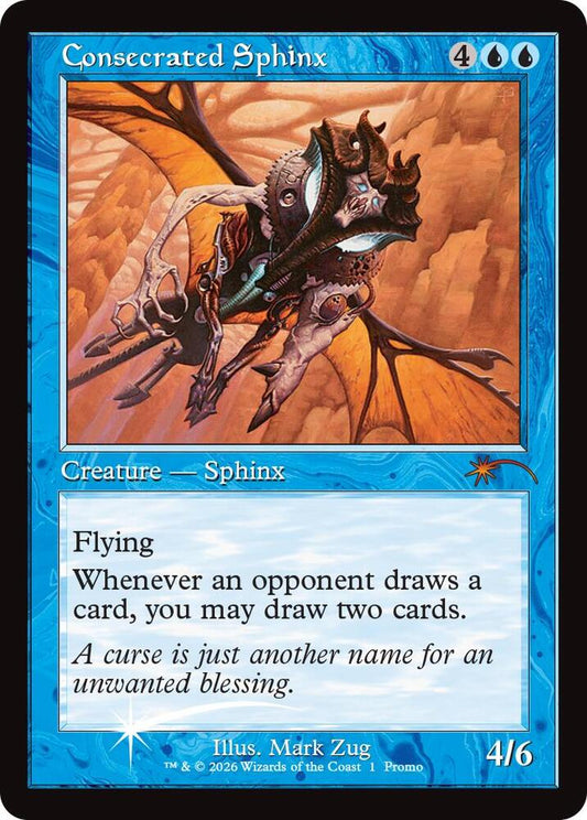 Consecrated Sphinx (Retro Frame, NM Foil) [MagicFest 2025]