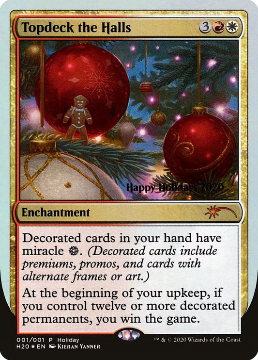 Topdeck the Halls (NM Foil) [Happy Holidays]
