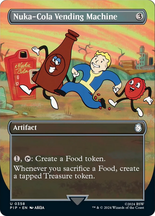 Nuka-Cola Vending Machine (Borderless, NM Foil) [Fallout]