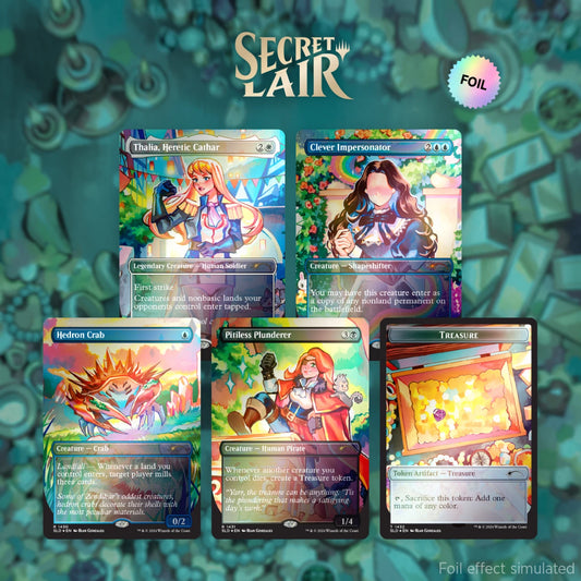 Secret Lair Drop:  Pick 'Em and Stick 'Em - Rainbow Foil Edition