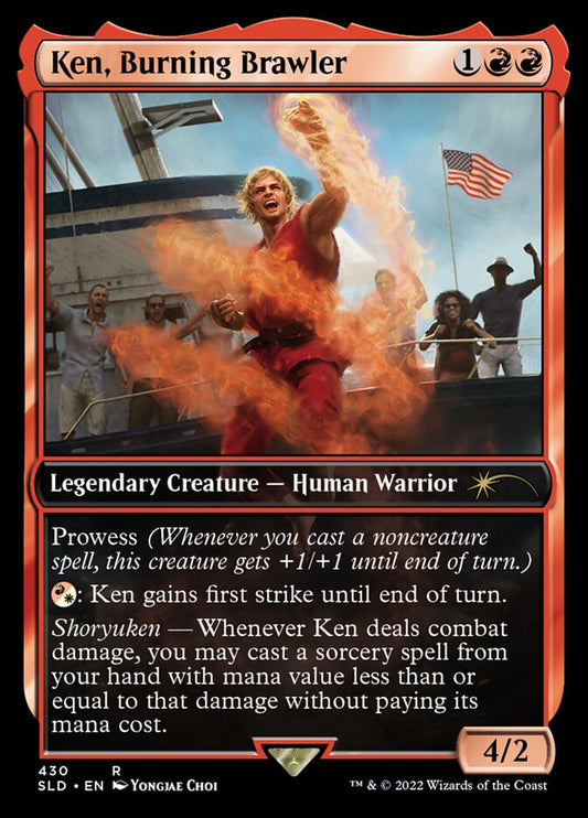Ken, Burning Brawler (NM Nonfoil)