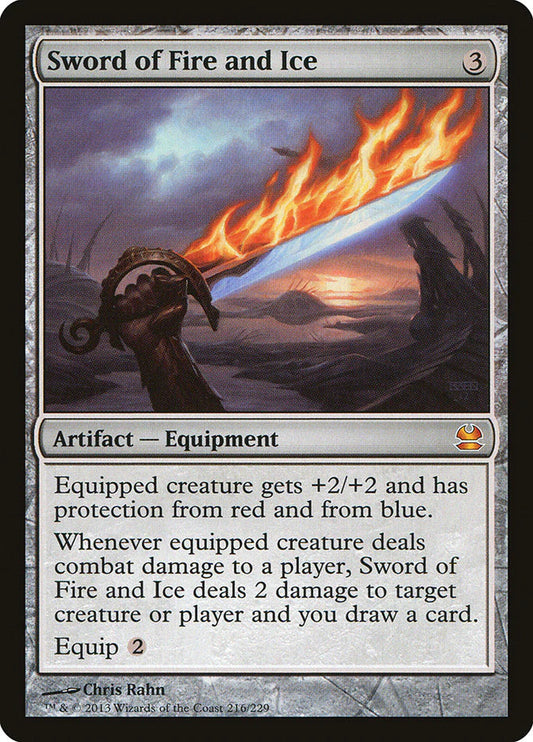 Sword of Fire and Ice (NM Foil) [Modern Masters]