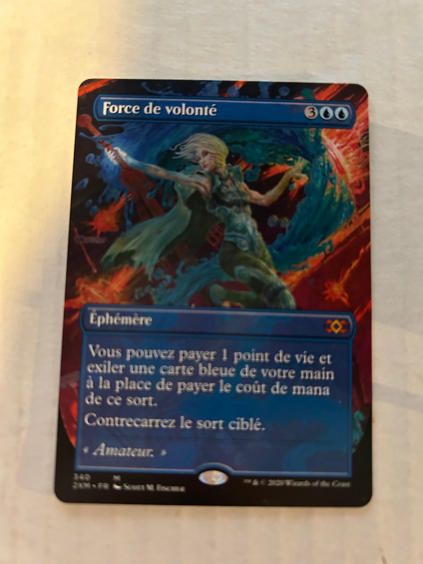 Force of Will (Toppers, French NM) [Double Masters]