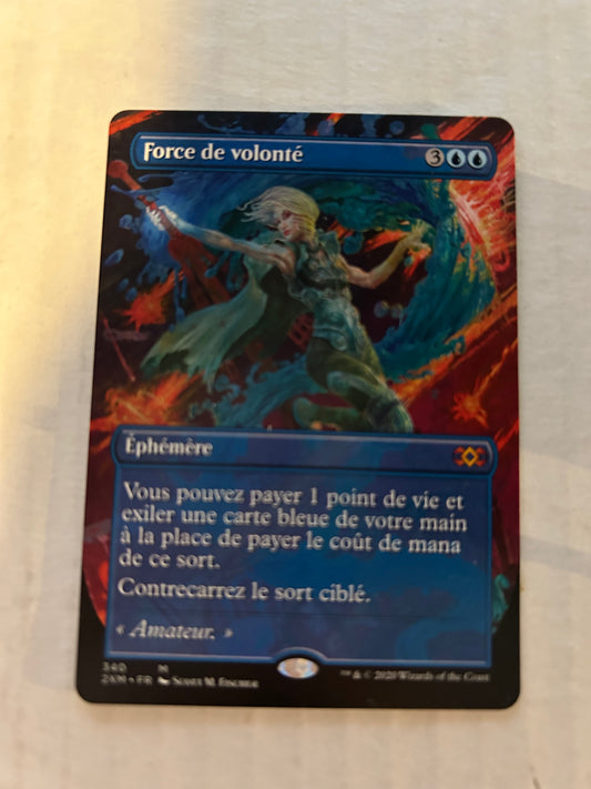 Force of Will (Toppers, French NM) [Double Masters]