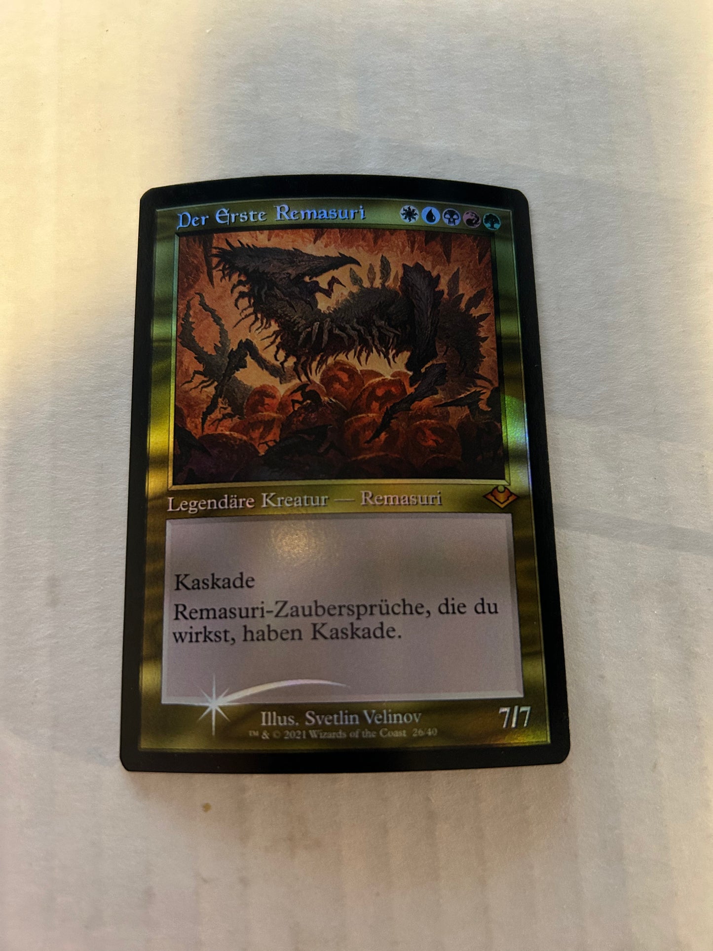 The First Sliver (German Retro NM Foil) [Modern Horizons 2]