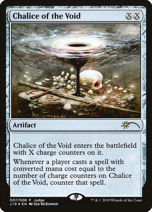 Chalice of the Void (NM Foil) [Judge Gift Cards]