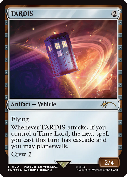 TARDIS (MagicCon: Las Vegas 2023) (NM Foil) [MagicFest 2023]