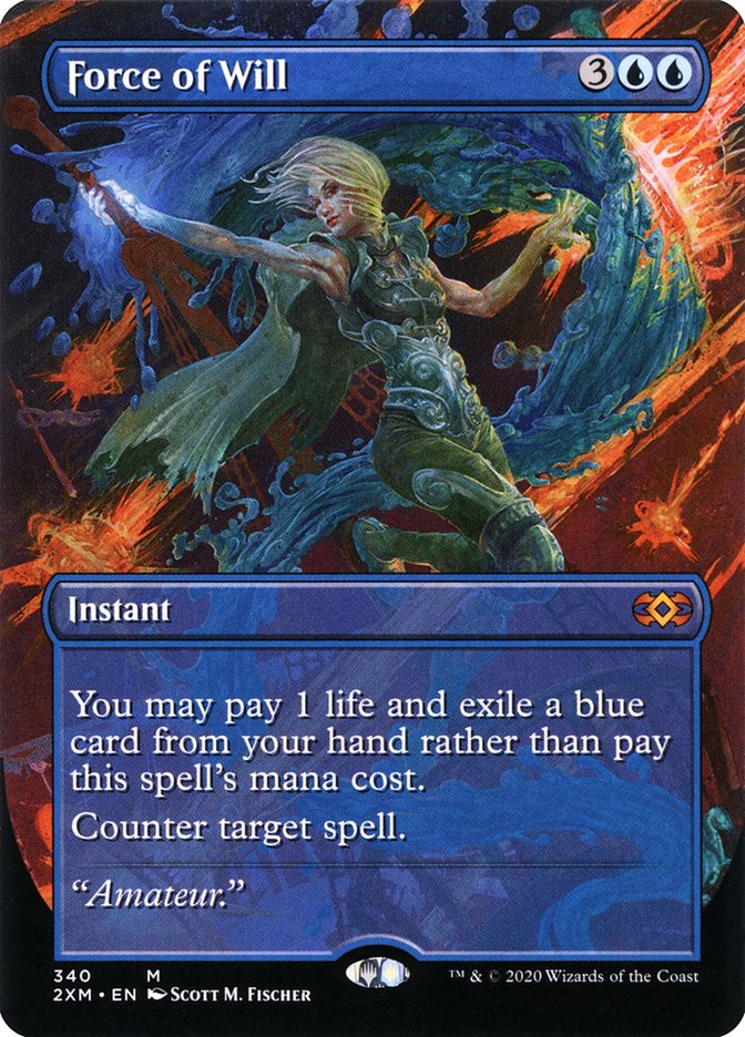 Force of Will (Toppers, French NM) [Double Masters]