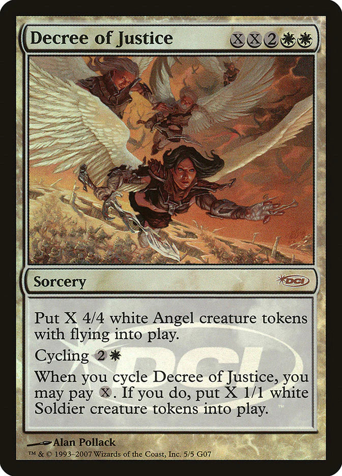 Decree of Justice (LP Foil) [Judge Gift Cards]