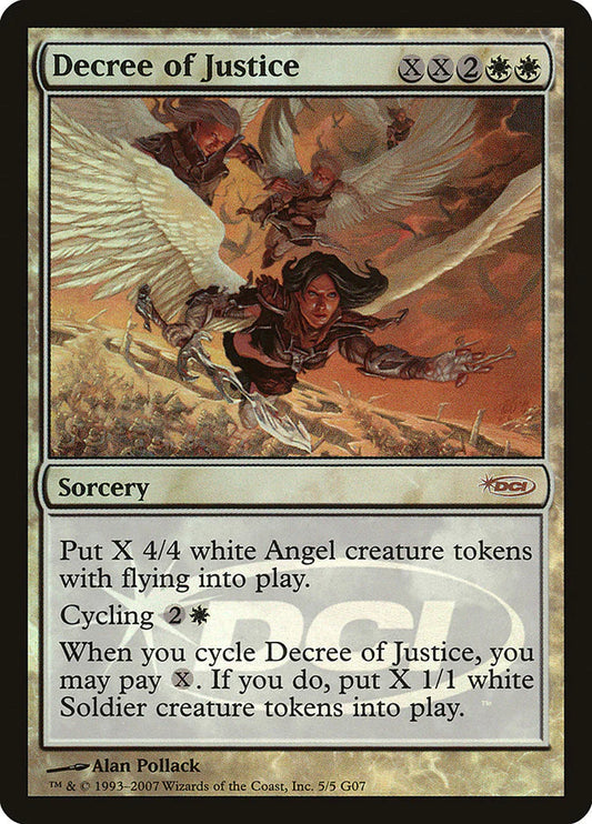 Decree of Justice (LP Foil) [Judge Gift Cards]