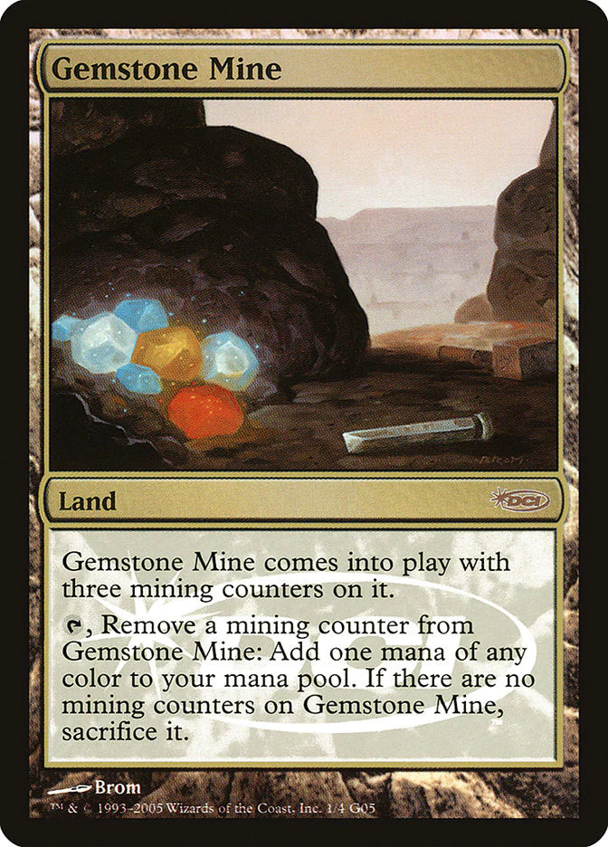 Gemstone Mine (NM Foil) [Judge Gift Cards]
