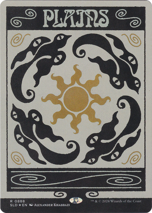 Plains (0888) (NM Rainbow Foil) [Secret Lair Drop Series]