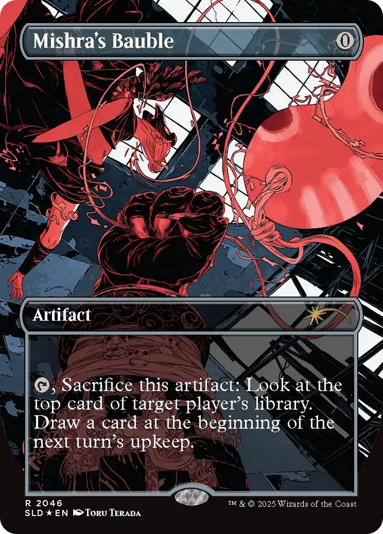 Mishra's Bauble (2046) (NM Raised Foil) [Secret Lair Drop Series]