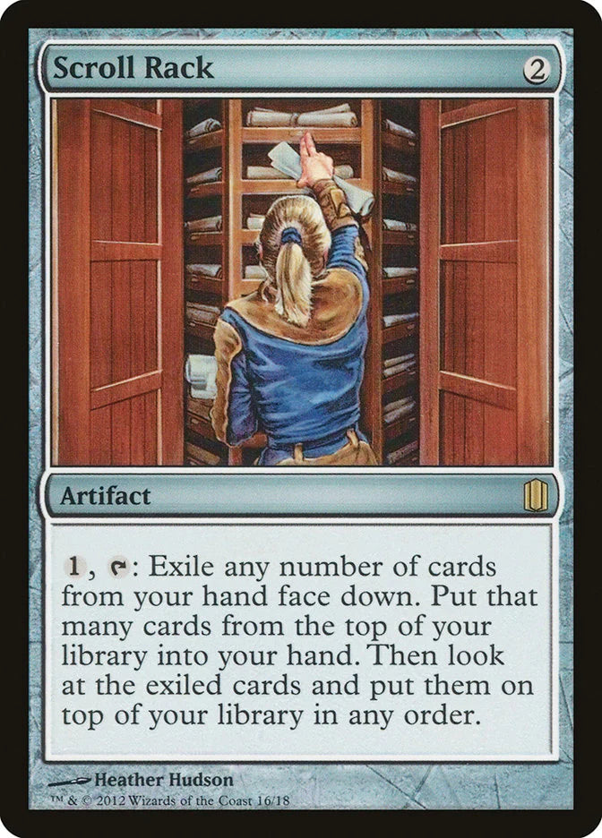 Scroll Rack (NM Foil) [Commander's Arsenal]