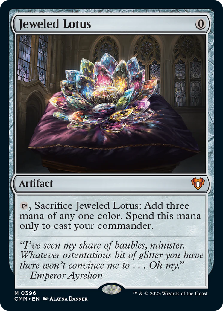 Jeweled Lotus (NM Nonfoil) [Commander Masters]