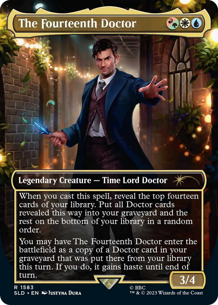 The Fourteenth Doctor (NM Nonfoil) [Secret Lair Drop Series]