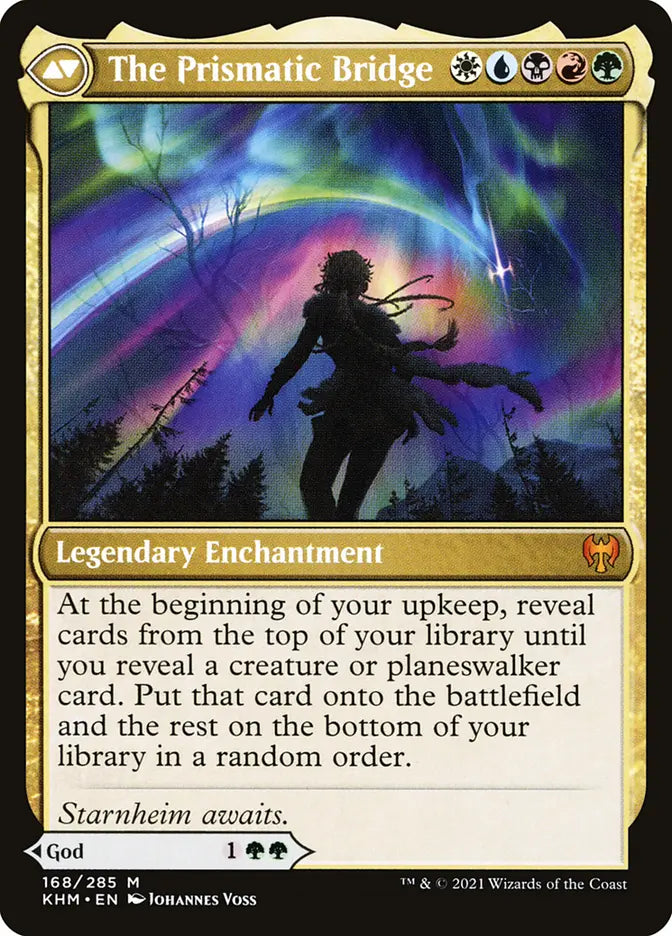 Esika, God of the Tree // The Prismatic Bridge (German, NM Nonfoil) [Kaldheim]