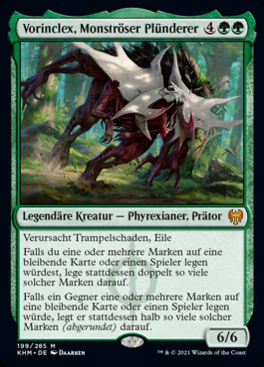 Vorinclex, Monstrous Raider (German, NM Nonfoil) [Kaldheim]