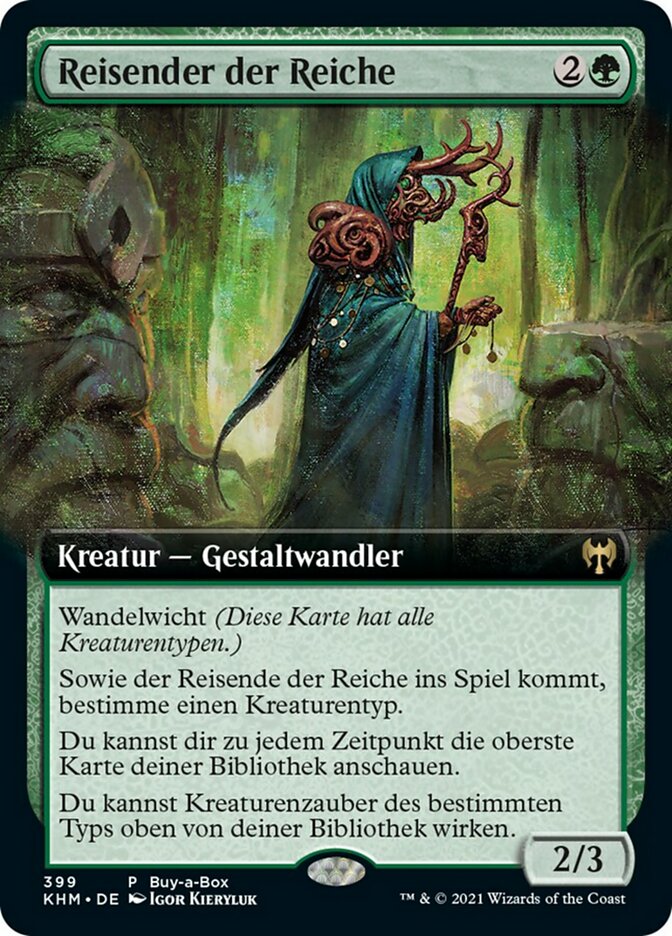 Realmwalker (NM Foil) [Buy a Box] (German)