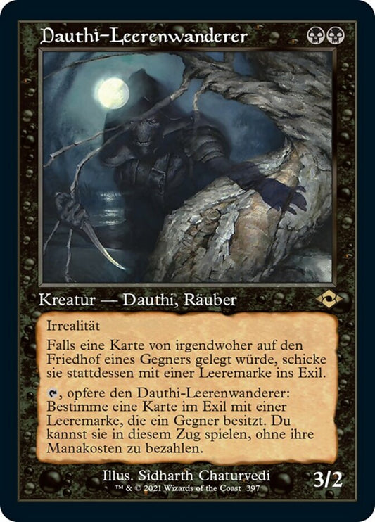 Dauthi Voidwalker (Retro, German NM Foil) [Modern Horizons 2]