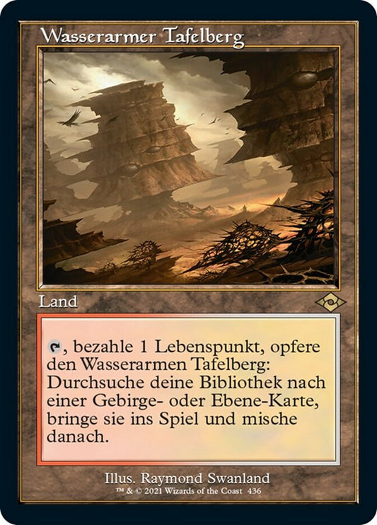 Arid Mesa (Retro, German NM Foil) [Modern Horizons 2]