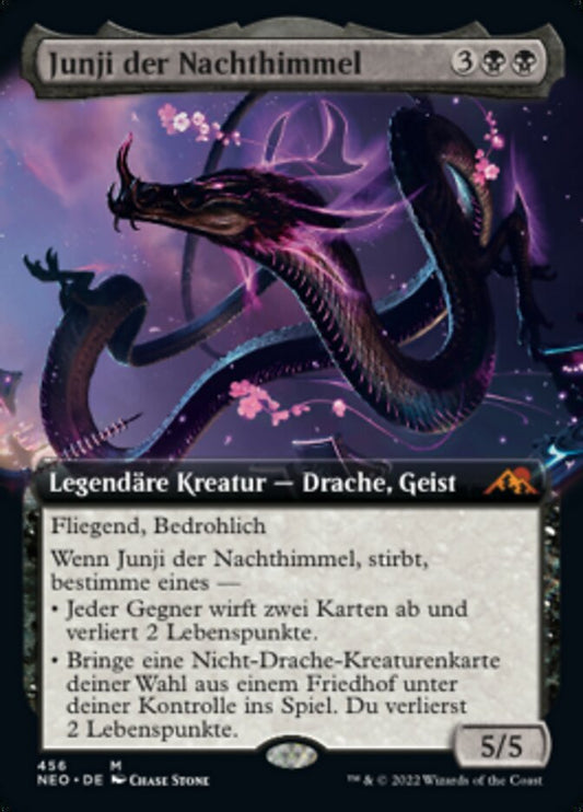Junji, the Midnight Sky (Extended Art) (de NM Foil)