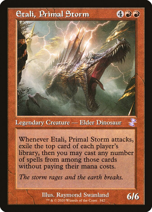 Etali, Primal Storm (Timeshifted, NM Foil) [Time Spiral Remastered]