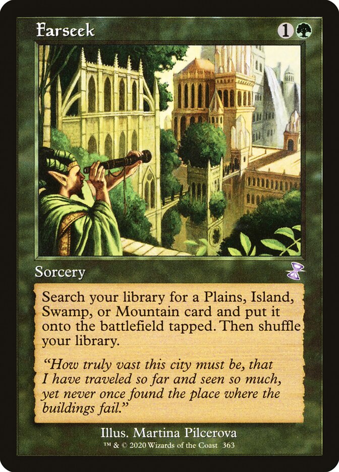 Farseek (Timeshifted, NM Foil) [Time Spiral Remastered]