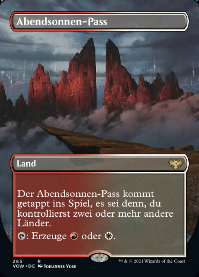 Sundown Pass (de NM Foil)