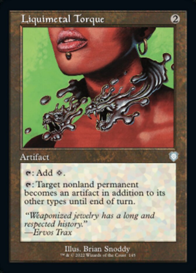 Liquimetal Torque [Commander: The Brothers' War] (German)
