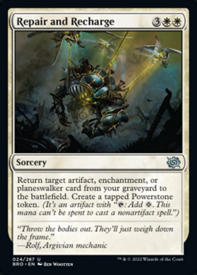 Repair and Recharge (de Near Mint)