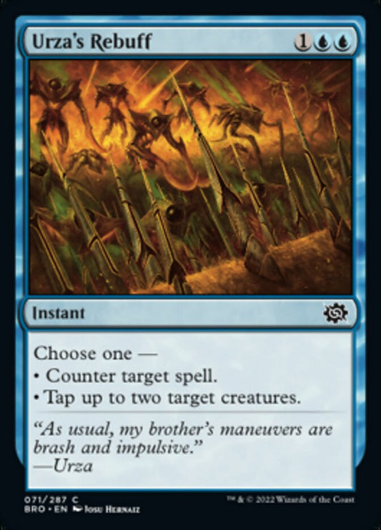 Urza's Rebuff (de Near Mint)