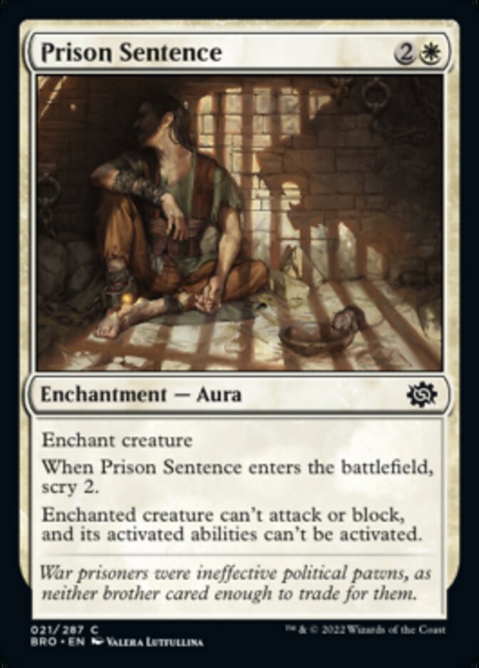 Prison Sentence (de Near Mint)