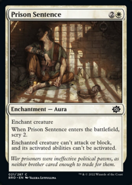 Prison Sentence (de Near Mint)