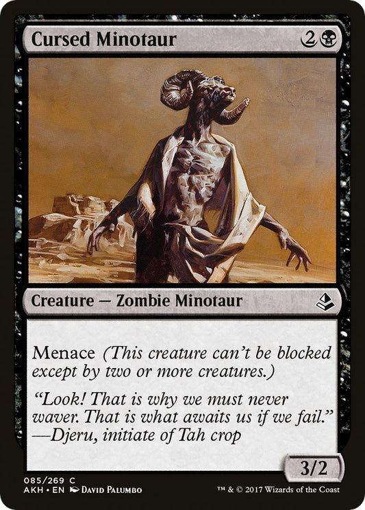 Cursed Minotaur (en Near Mint)