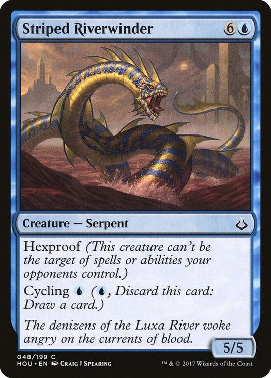 Striped Riverwinder (NM Foil)