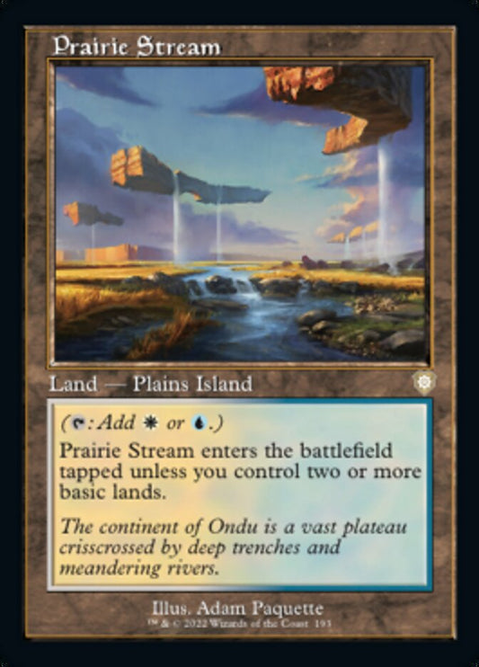 Prairie Stream [Commander: The Brothers' War] (German)