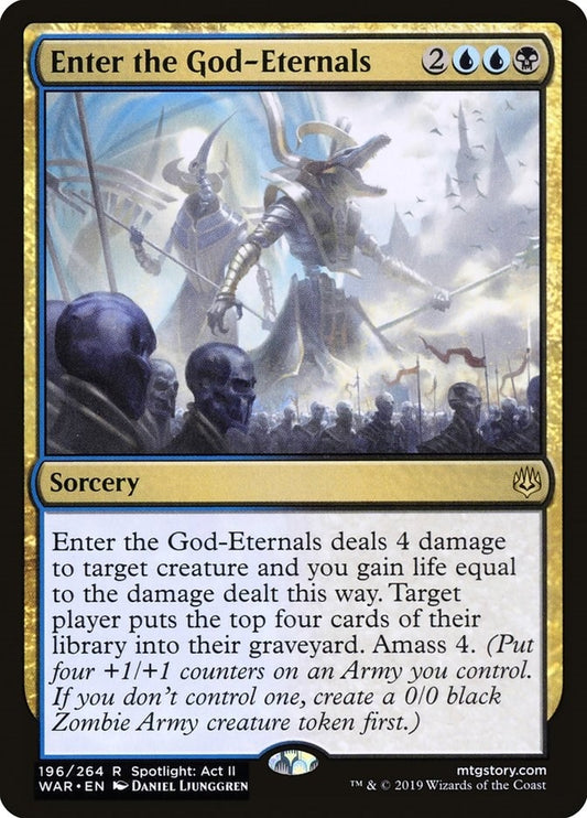 Enter the God-Eternals (de Near Mint)