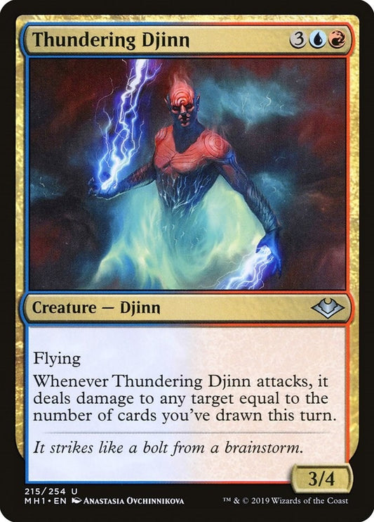 Thundering Djinn (de Near Mint)